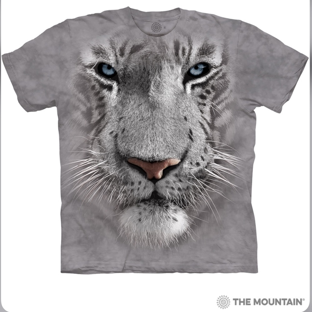 White tiger tee
